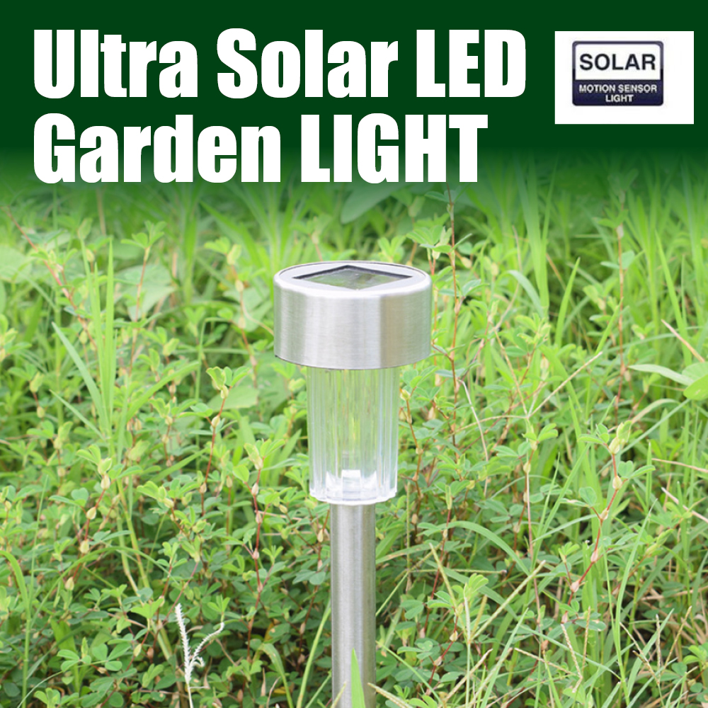 Solar Lights Outdoor 10 Pack Stainless Steel Outdoor Solar Lights - Image 3