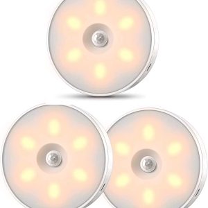 Motion Sensor Light, Newest Version USB Rechargeable Wireless Closet Lights