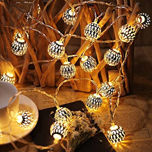 Solar Powered 50 LED String Lights Outdoor Decor - Image 3
